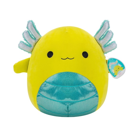 Squishmallows Other - Squishmallows 14" Althea the Axolotl Lime Teal plush | Exclusive In-Hand